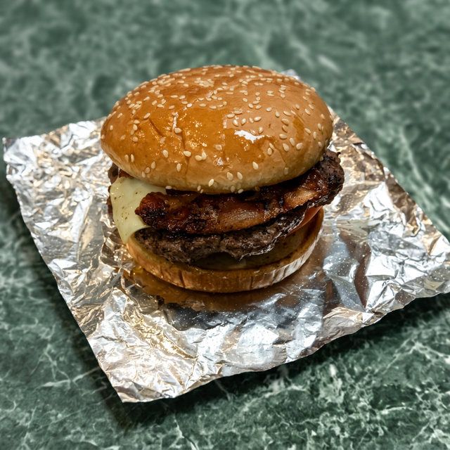 Bacon Burger 8oz.