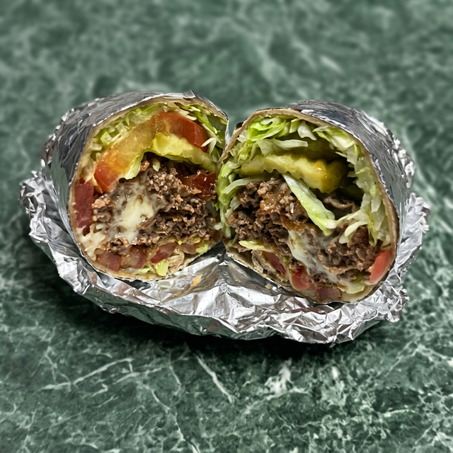 Steak & Cheese Wrap.