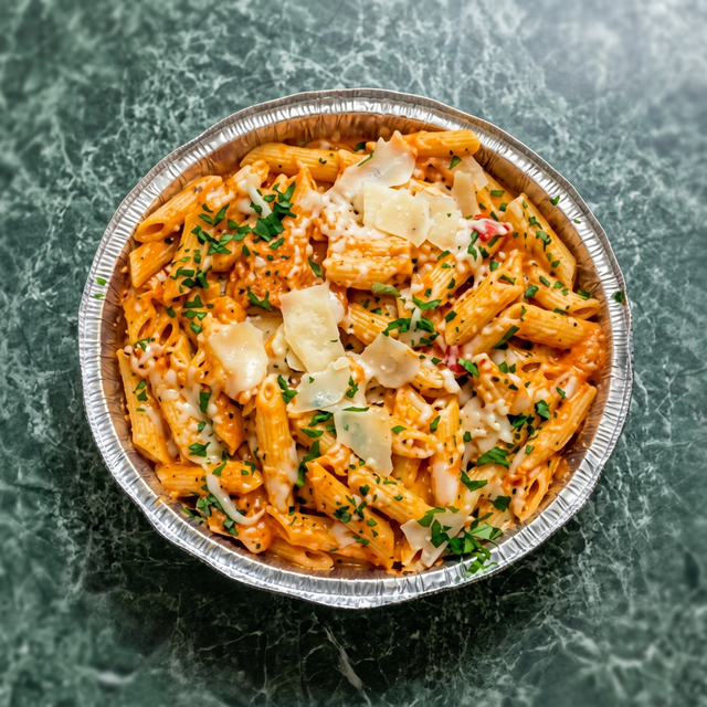 Pasta W/Sauce & Cheese.